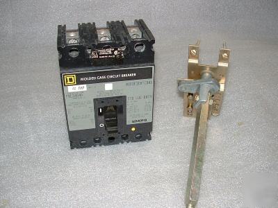 Square d 40AMP main circuite breakers FAL34040 480 volt