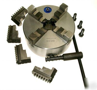 Tos 100MM 4 jaw self centering lathe chuck