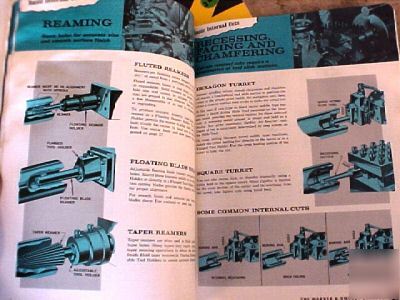 Warner & swasey turret lathe tooling & operation manual