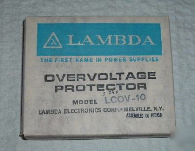 Lambda lcov-10 overvoltage protection module, 3-24 vdc