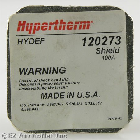 New 100 amp shield adapter plasma welding PAC186 120273 