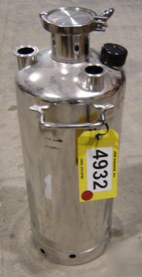 Alloy products 316L stainless steel canister (4932)