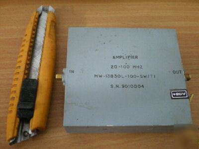 Power amplifier 20-100MHZ