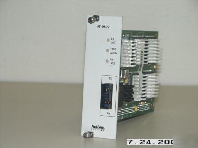 Spirent/netcom at-9622-atm oc-12/stm-4, 1-p smartcard.