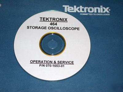 Tektronix 464 service manual
