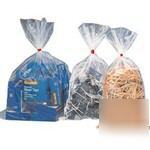 1000 - 2X10 4 mil clear plastic poly bags