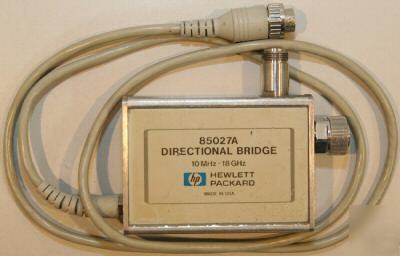 Agilent/hp 85027A directional bridge 0.01-18 ghz