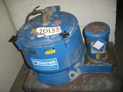 Barrett clarifuge no. 225, 1 gallon/40 lb. cap.(20133)
