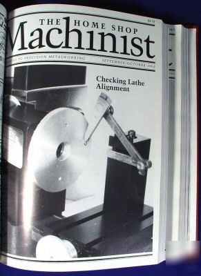 Home shop machinist years 1992 & 1993 vol 11 & 12 bound