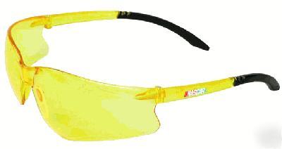 New 6 amber nascar gt shooting driving & safety glasses