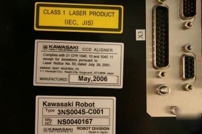 New laser robot controller type kawasaki 3NS004S-C001 