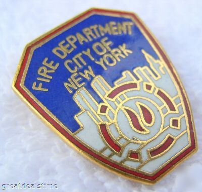 New nyfd~ york fire dept.fireman~patch hat,shield pin