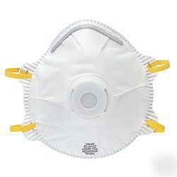 N95 dust masks w/ exhalation valve, 12/cs - $ 8.25/bx