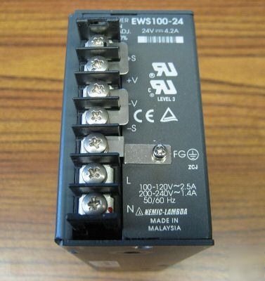 Nemic-lambda EWS100-24 24V/4.2A power supply ews-100-24