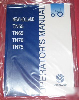New holland TN55 TN65 TN70 tractors owner's manual