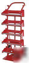 Smart cartÂ® electric wire reel spool carrier hand truck