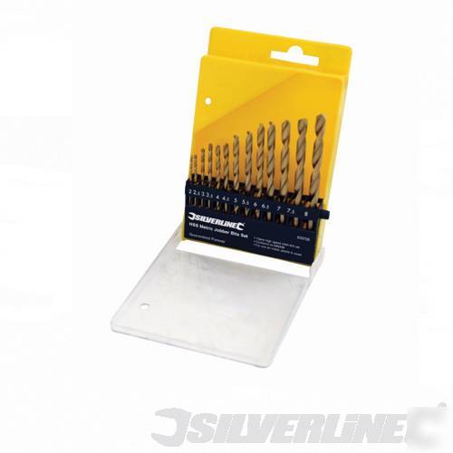 13PK 2-8MM drill bit set & case 633725