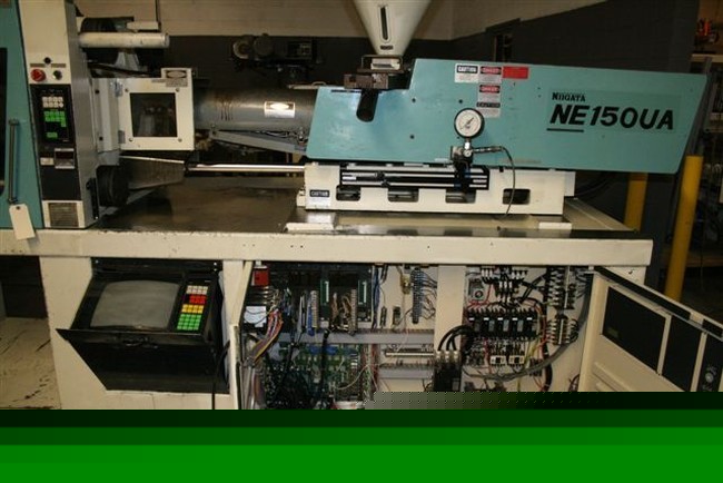 150 ton 6.7 oz niigata NE150UA injection molding