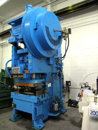 150 ton, minster G1-150 gap frame single crank press