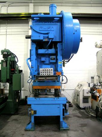 150 ton, minster G1-150 gap frame single crank press