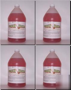 (4) 1GAL jugs powerhouse heavyduty commercial degreaser