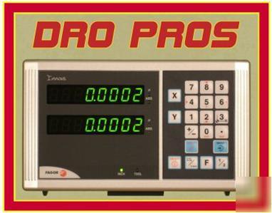 Fagor 2 axis 14 x 30 digital readout mill dro kit