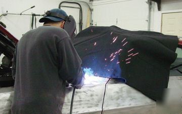 3,000 deg. fire / heat resistant pyro welding blanket