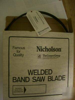 Bandsaw blade nicholson 12' x 1