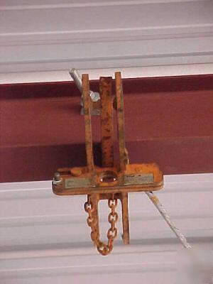 Jc renfroe model B1 beam clamp for lifting