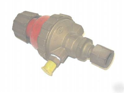 Like new airco gas torch set regulator left hand thds 