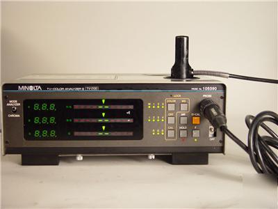 Minolta tv color analyzer 2 model 2130 with probe