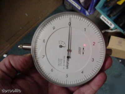 Mitutoyo dial indicator 4802-10 .0001 grad .025 travel