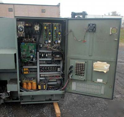 Miyano cnc lathe w/bar feed and fanuc 6T control