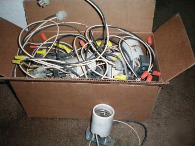 Mogul base bulb fixtures includes 18 fixtures