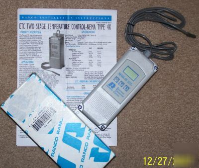 New ranco 2 stage digital temp control etc-241000-00G