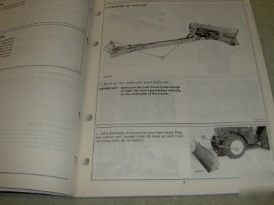 Operator's manual john deere 855,856 bulldozers