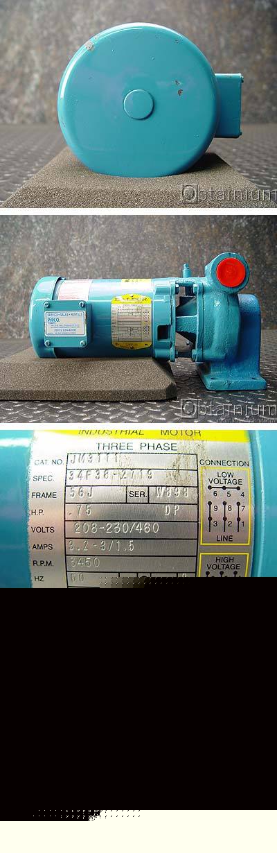 Paco 41-12505 pump 15 gpm tdh 30 baldor 3/4 hp