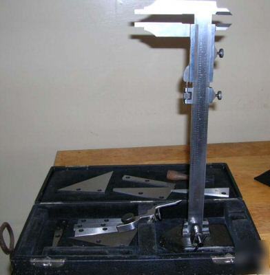 Prewar mauser caliper and height gage set