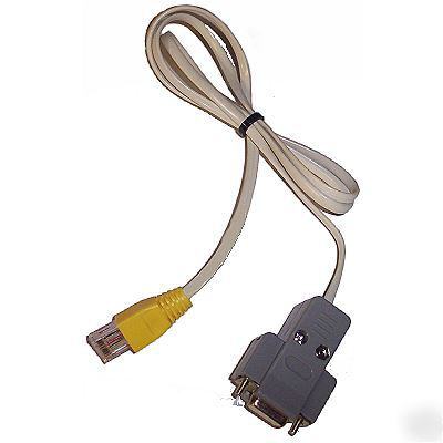 Rib-less rs-232 cable - motorola C200 tone remote desk