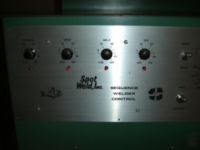 Spot weld 15 kva spot welder single phase sequence ctrl