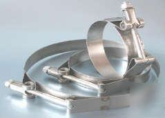 T-bolt hose clamp #840-250 2 3/8 - 2 9/16 od range