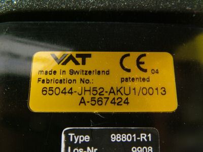 Vat control pendulum valve 65044-JH52-AKU1