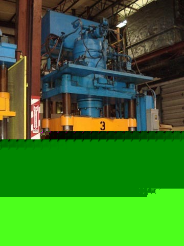 Lawton 200 ton 4-post hydraulic press