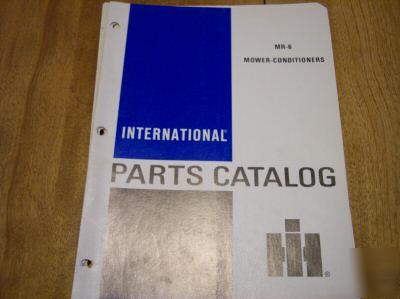 Ih parts catalog hay mower-conditioners model 1190