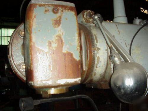 Kerney & trecker universal mill model tf-17 TWO50 taper