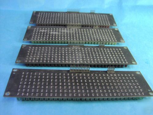 Led arrays red green yellow deep red 4 pcb's
