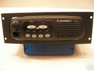 Motorola CDM750 uhf 450-512MHZ AZ492FT4829 w/ troy 