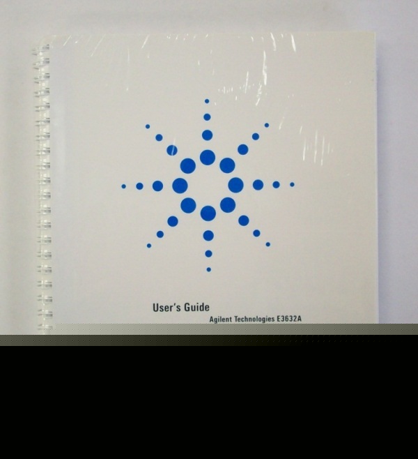 New agilent E3632A user's/service guide combo pack