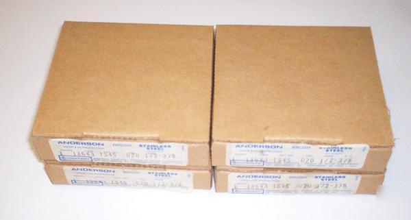 New lot 4 stainless steel wire wheels 4