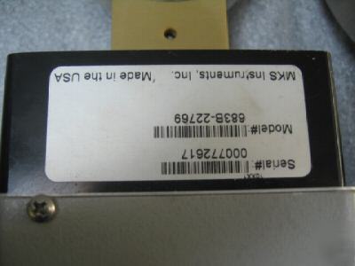 New mks throttle valve, two model #683B, s , lot